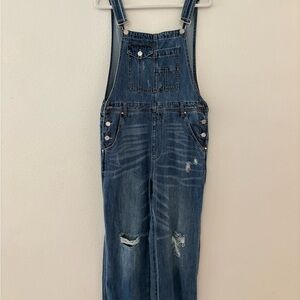Blue Denim Overalls